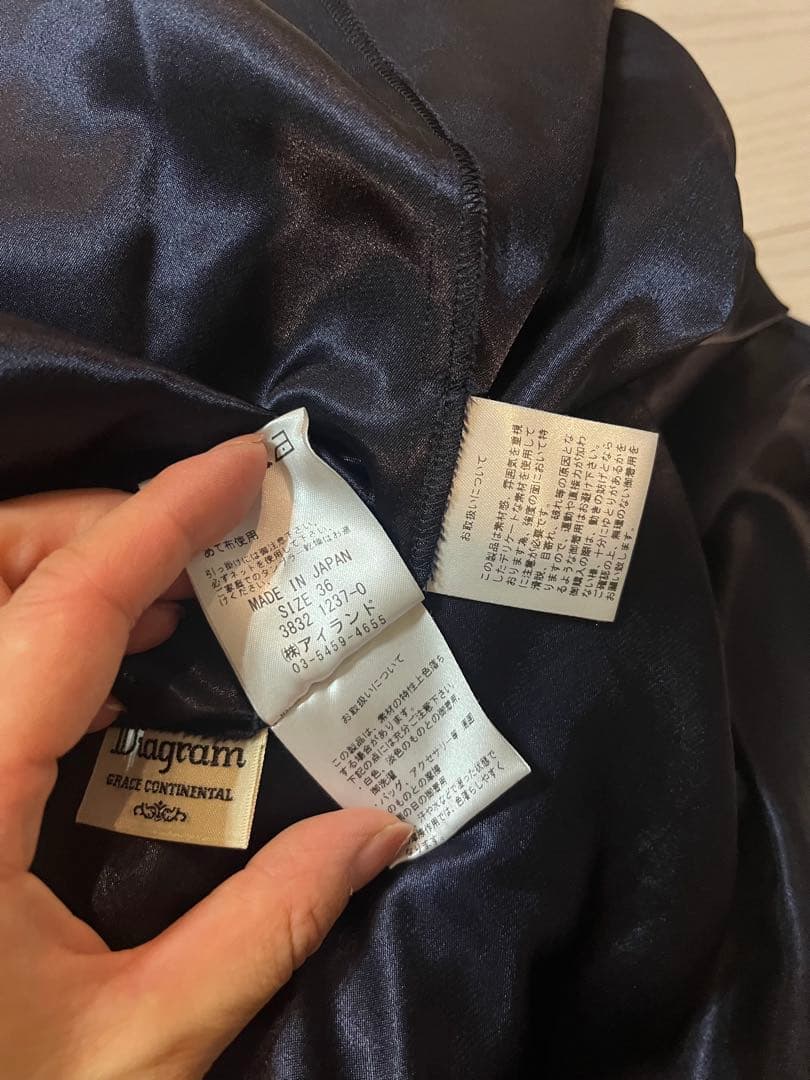 きっこグレースコンチネンタル　ダイアグラム　スカート