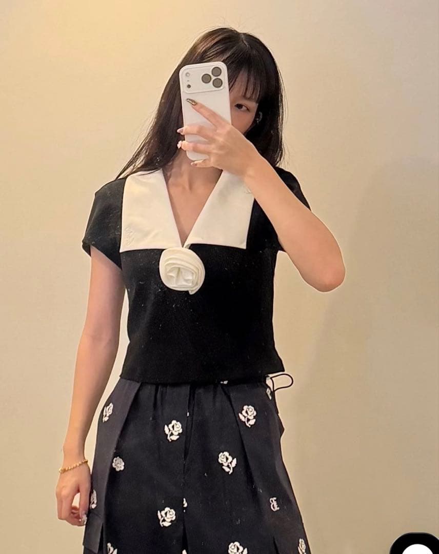 Bibiy STEPHANIE ROSETTE TOP 新品 タグ付き 完売品