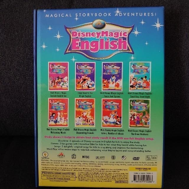 Disney Magic English ８DVD set　輸入版