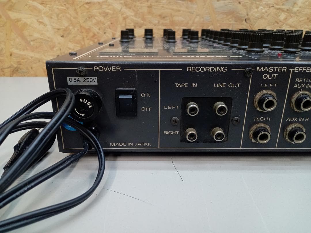 Maxon　マクソン　８チャンネルミキサー　RM80
