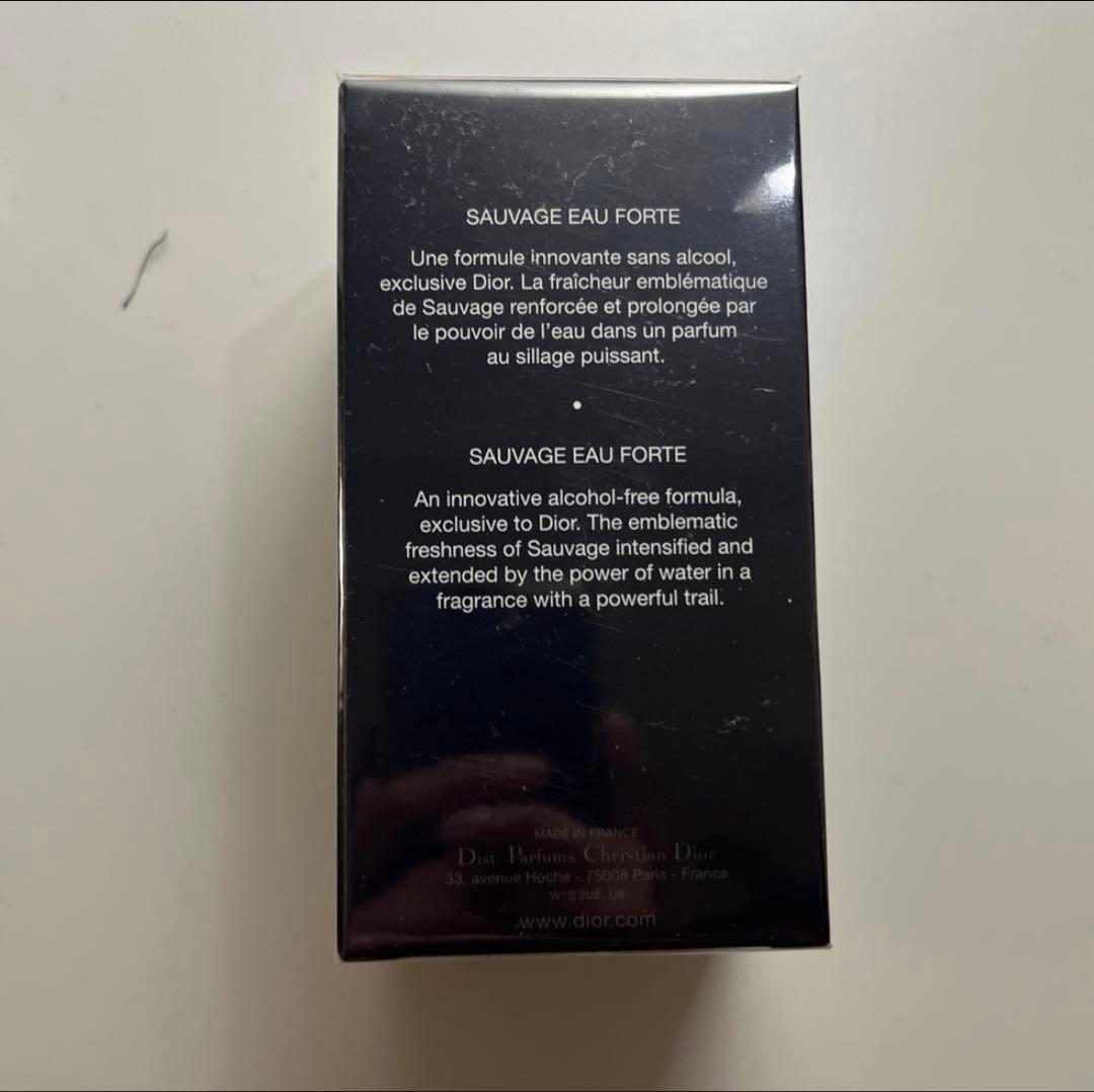Dior ディオール ソヴァージュ オー フォルト(60ml)新品未使用