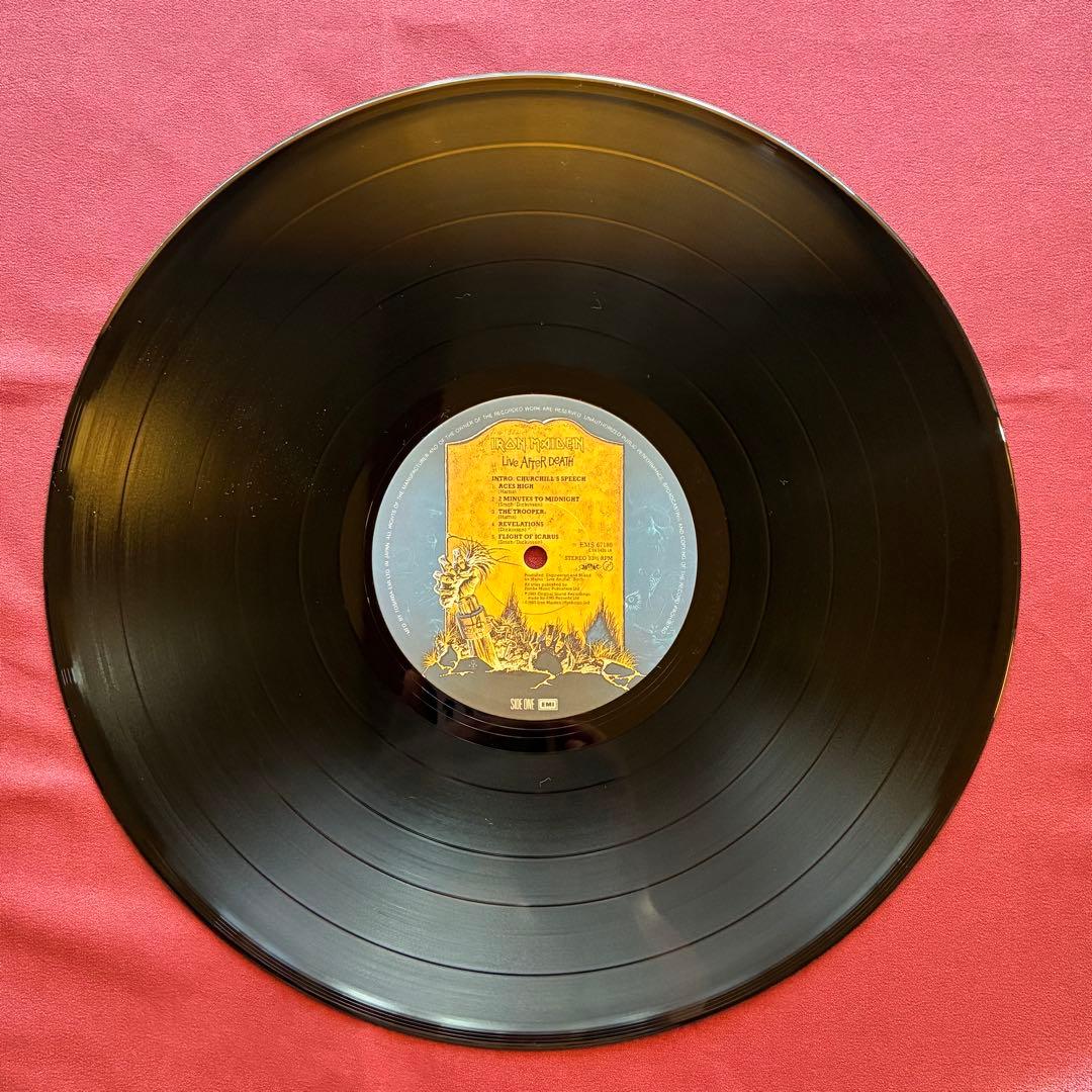 【美品】 IRON MAIDEN 『Live AFTER DEATH』レコード