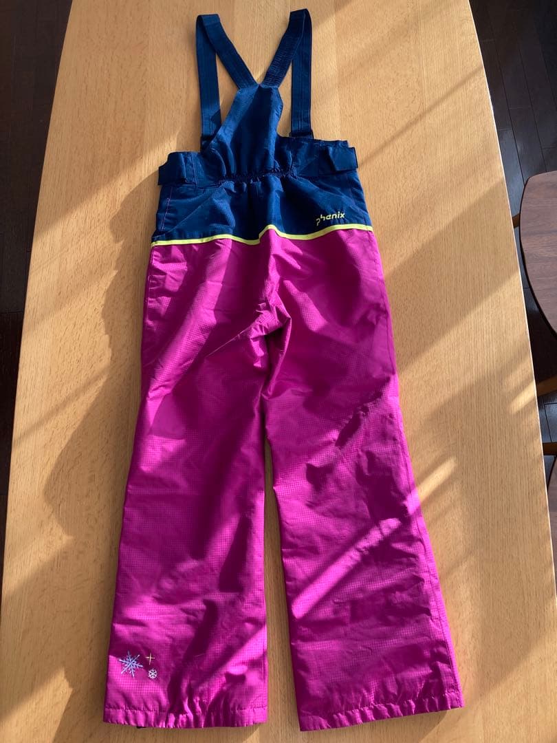 【美品】フェニックス 上下セット スキーウェア スノーボード 女の子 150