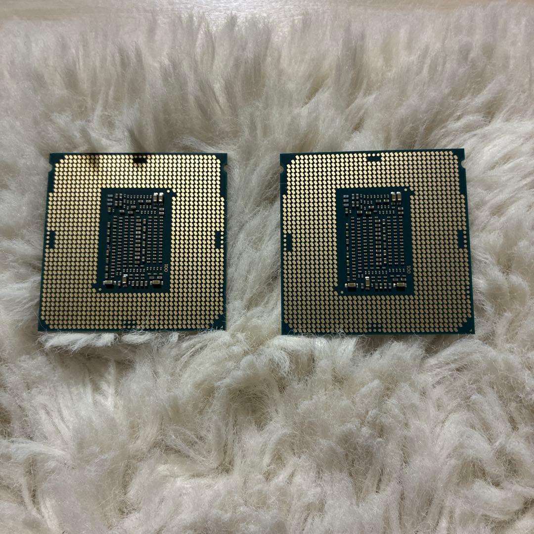 Intel Core i5-8500 CPU 3.00GHz 2枚
