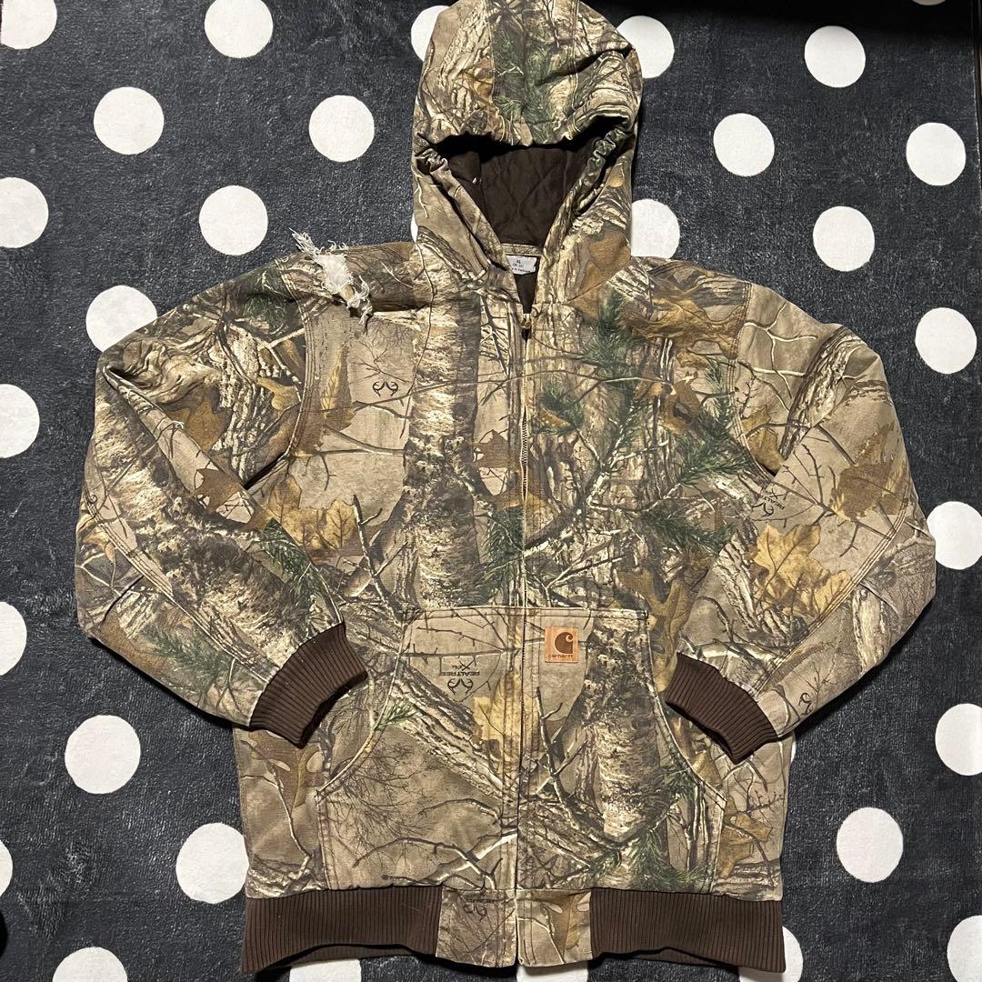 Carhartt アクティブジャケット リアルツリー XL