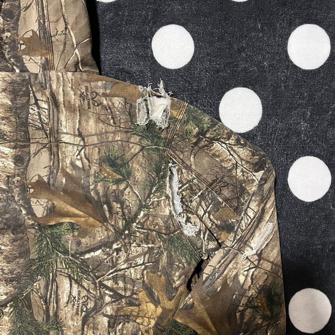 Carhartt アクティブジャケット リアルツリー XL
