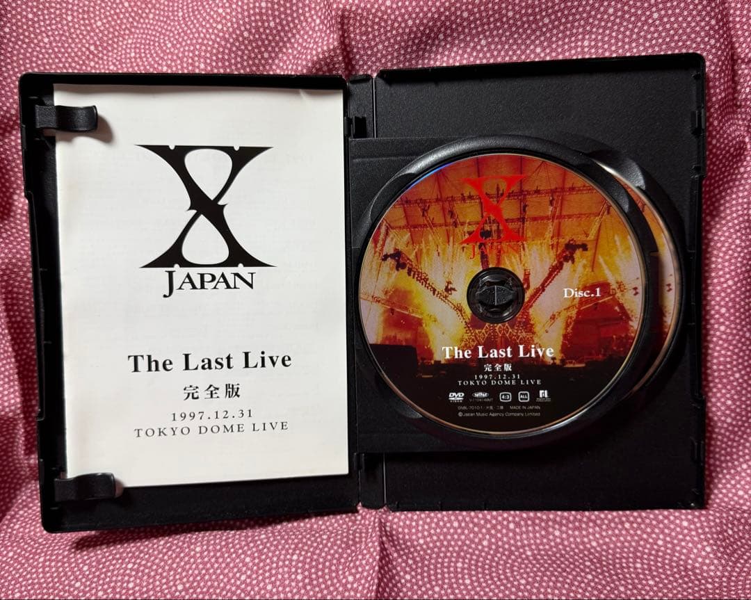 X JAPAN The Last Live 完全版　DVD2枚組