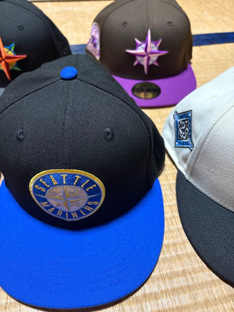 プ*！様 NEW ERA 7個セット　7 5/8 ニューエラ　別注品