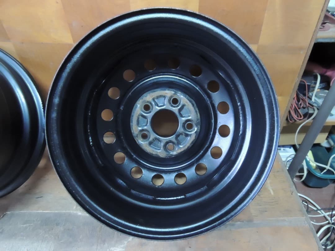 C137 15x6J 5穴 スチールホイール 15インチ 4本 エスティマ 等