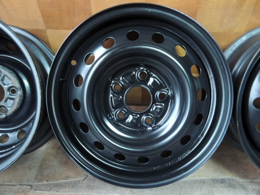C137 15x6J 5穴 スチールホイール 15インチ 4本 エスティマ 等