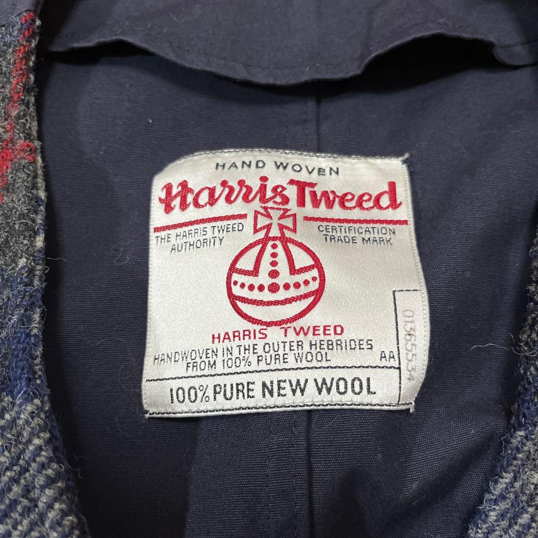 Harris Tweed チェック柄ベスト