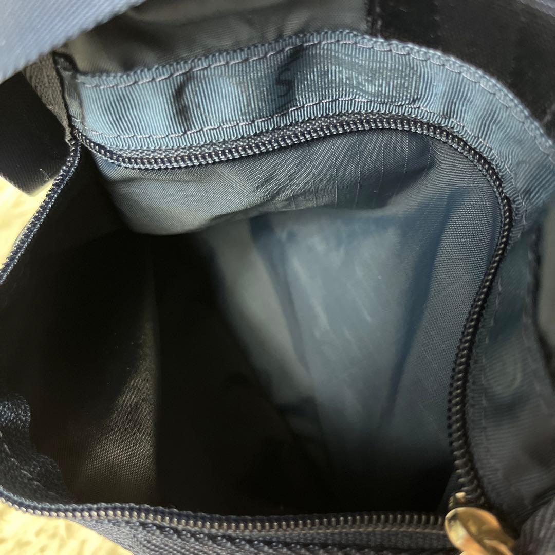 美品 レスポートサック ボストンバッグ ネイビー 2way