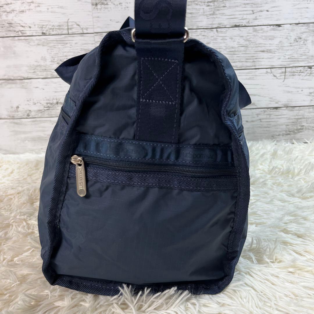美品 レスポートサック ボストンバッグ ネイビー 2way