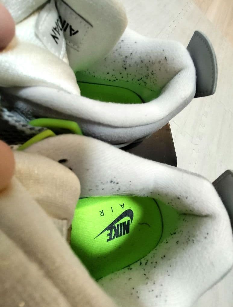 Nike Air Jordan 4 RETRO NEON ナイキ27.5cm