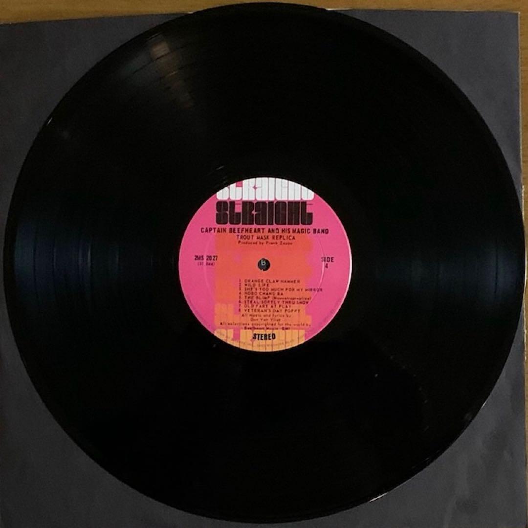 中古LP キャプテン・ビーフハート TROUT MASK REPLICA 再発盤