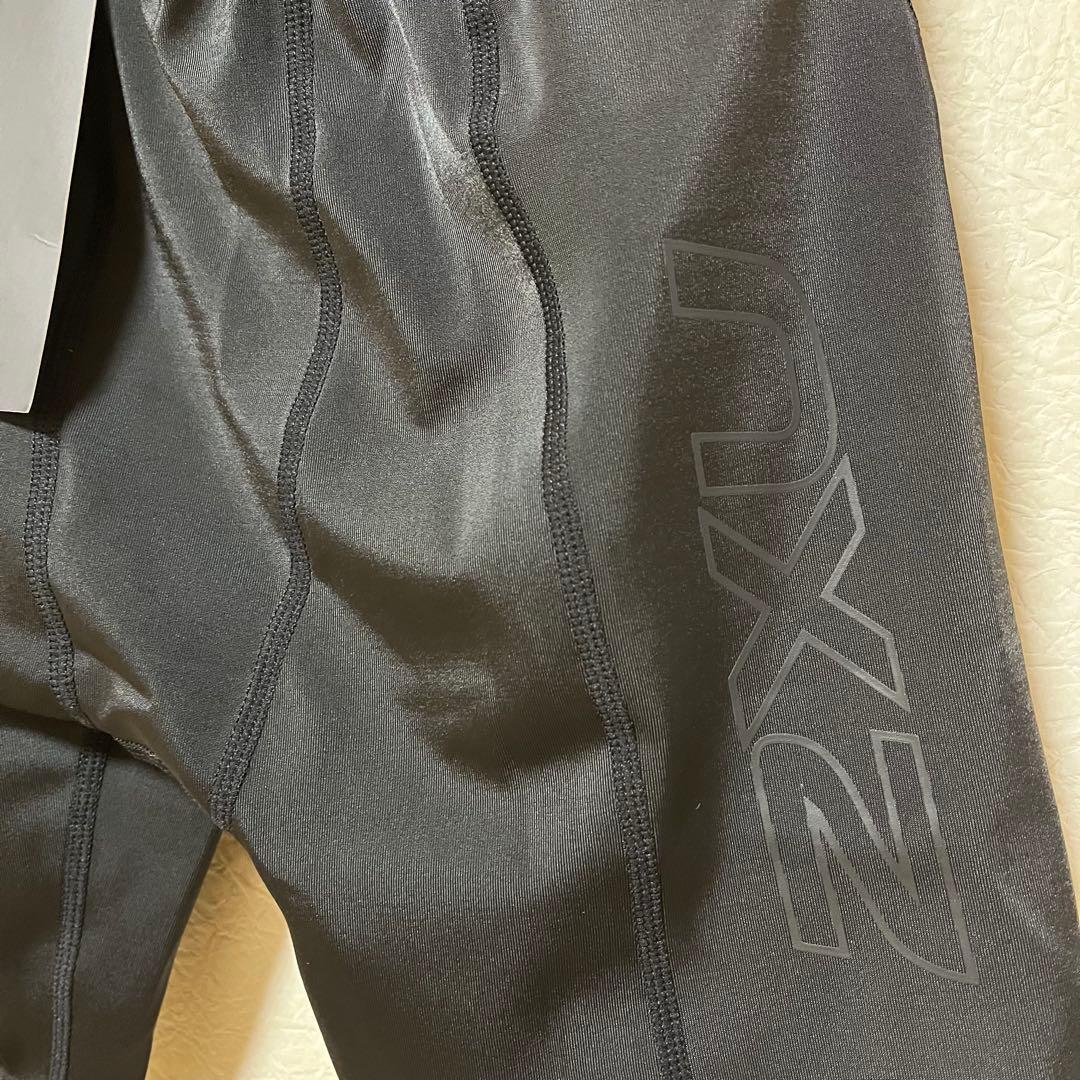 (Sサイズ)2XU ショートタイツ　ハーフタイツ　 黒/金各１枚の新品２枚セット