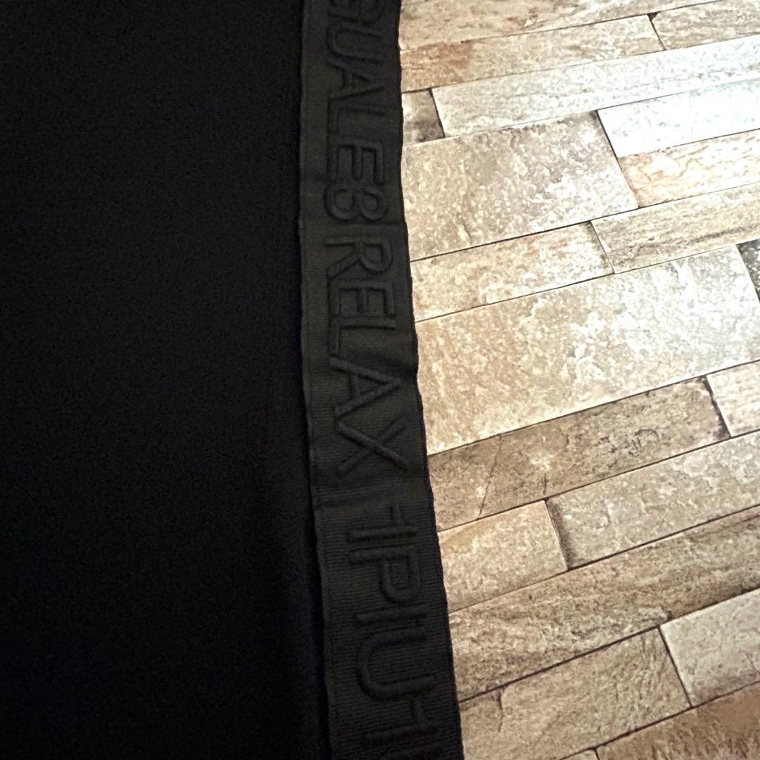 【新品】1PIU1UGUALE3 RELAX／サイドテープロゴ Tシャツ XL