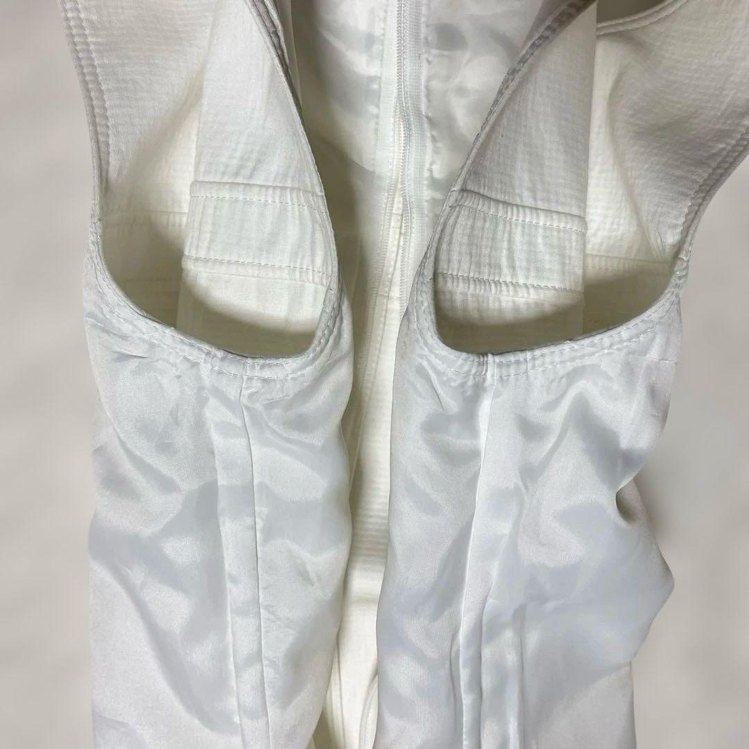 Courrèges (クレージュ) ノースリーブワンピース　レトロ　白