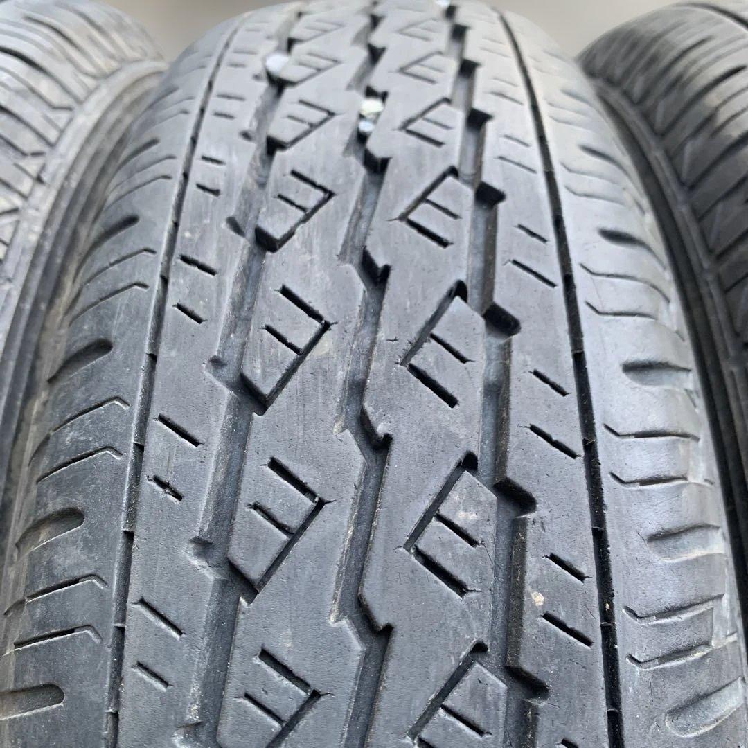 サマータイヤ ブリヂストン K370 145/80R12 LT （赤025）