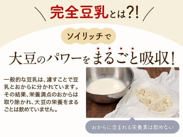 【新品未使用】ソイリッチ 豆乳メーカー FN007040 ショップジャパン