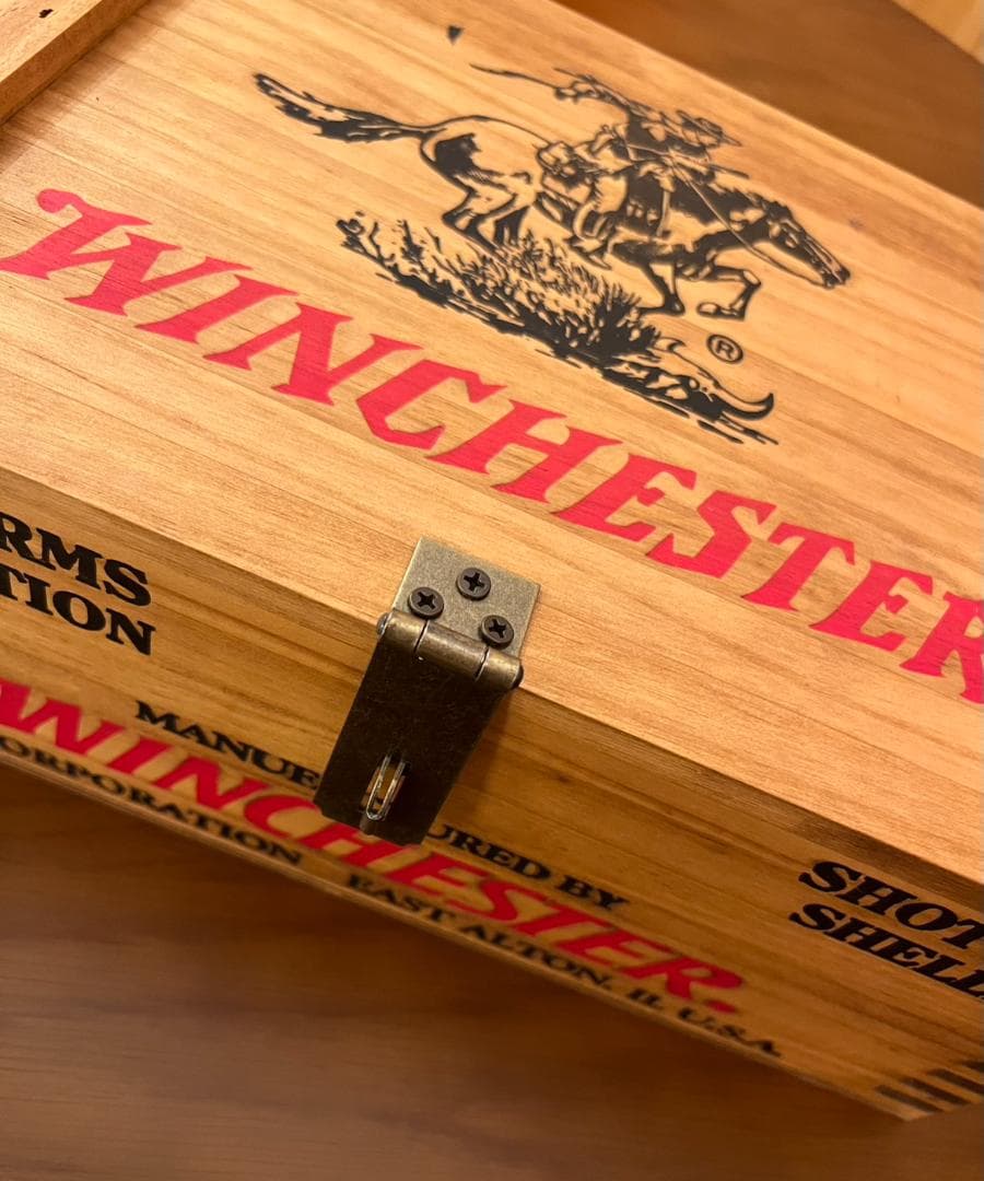 WINCHESTER ウィンチェスター 木製ボックス クレー射撃 アメリカ雑貨