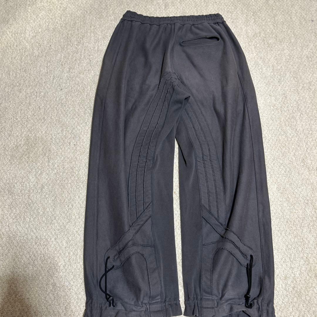 jian ye orbit pants charcoal スウェットパンツ M