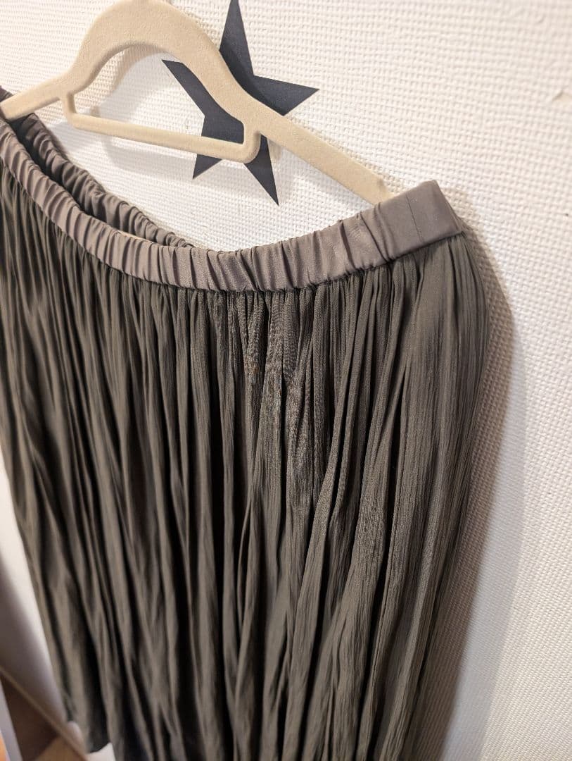 ビアズリー　シワシワシフォンギャザースカート