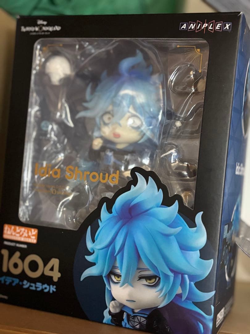 【※エラー品】開封使用済み　缶バッジ　ツイステ　ねんどろいど　イデア・シュラウド