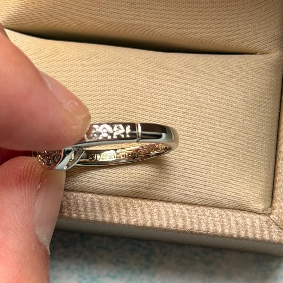 Bvlgari ダイヤモンド付きリング 指輪 54