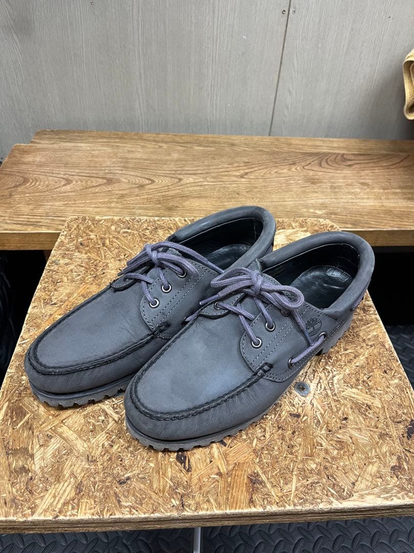 靴 Timberland 3Eye Classic Lug Gray 27.5cm