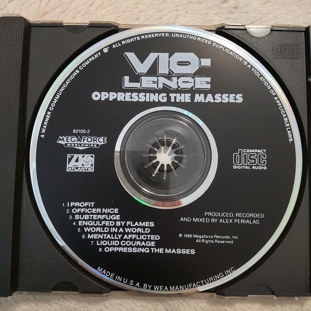 洋楽 VIO-LENCE Oppressing the Masses CD