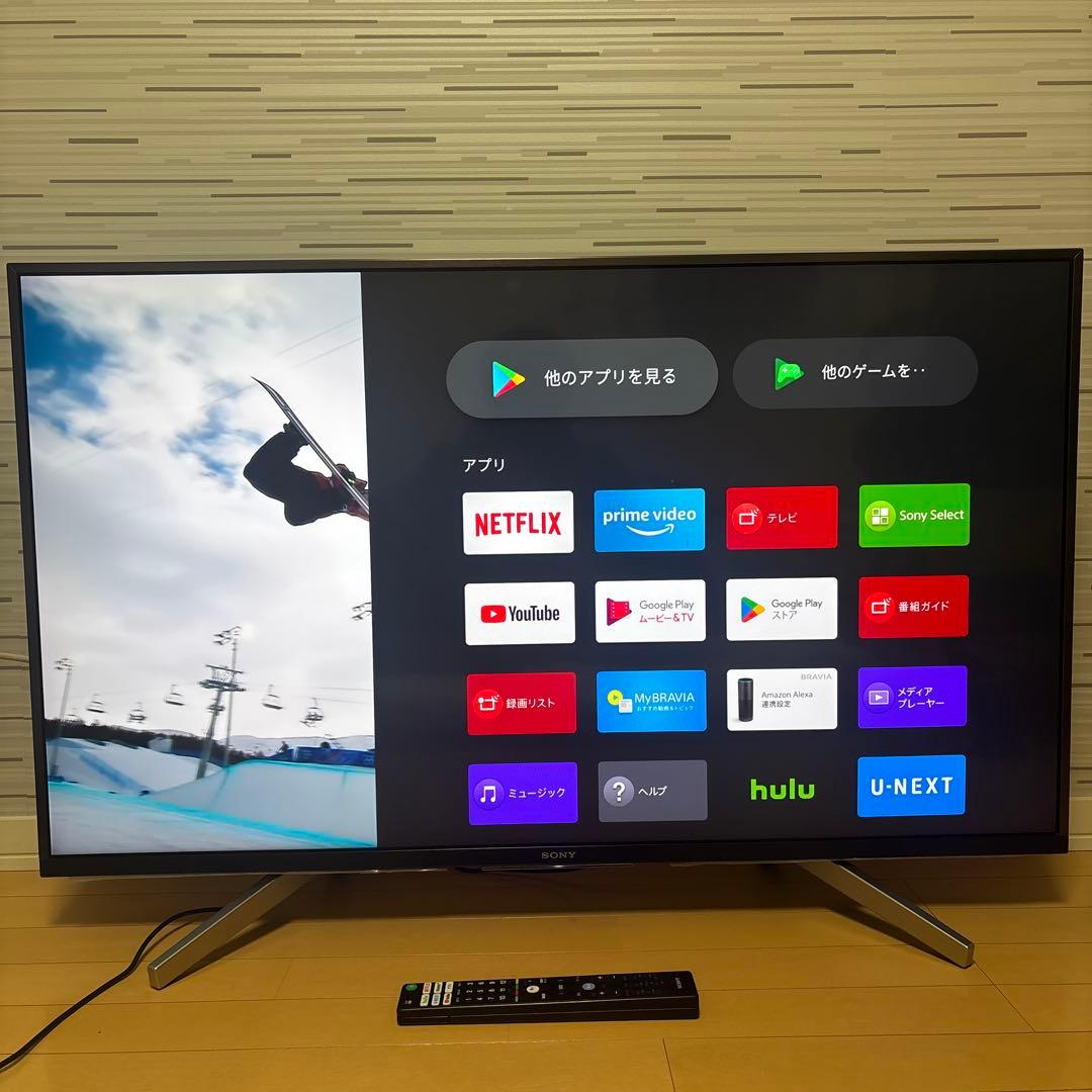 BRAVIA KJ-43X8500F 2018年製