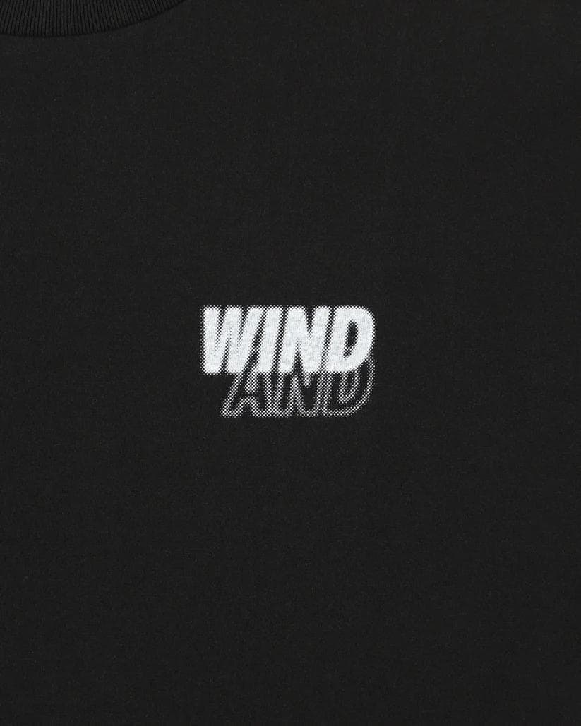 BIG SEA S/S Tee BLACK Ssize／WIND AND SEA