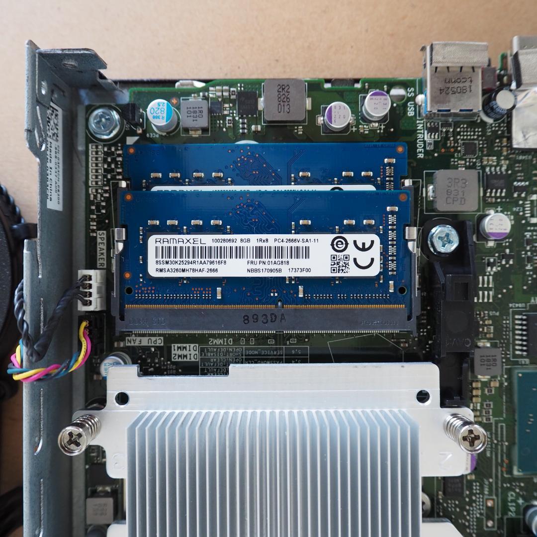 ミニPC DELL Optiplex 7060 Micro i5-8500T / 16G