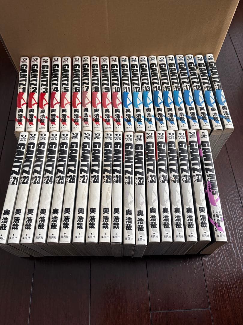 GANTZ 全巻　1巻〜37巻　GANTZマイナス