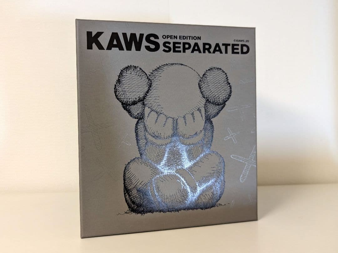 正規品 KAWS SEPARATED ブラウン フィギュア
