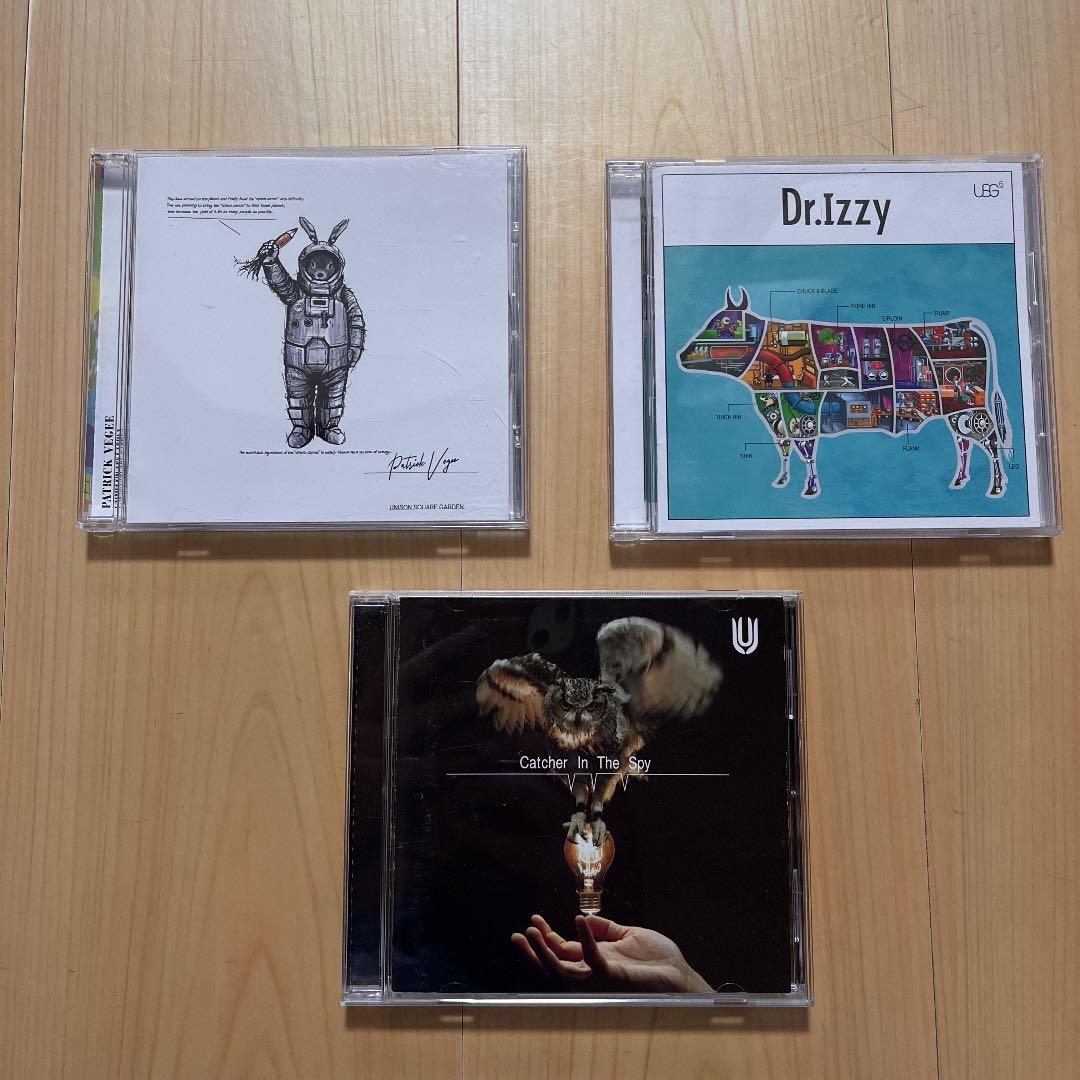 UNISON SQUARE GARDEN CD 3点Patrick Vegee他