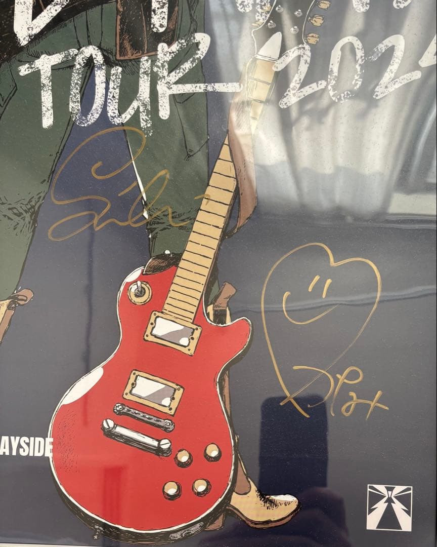 BAND-MAID ZEPP TOUR 2024 直筆メンバー全員ポスター