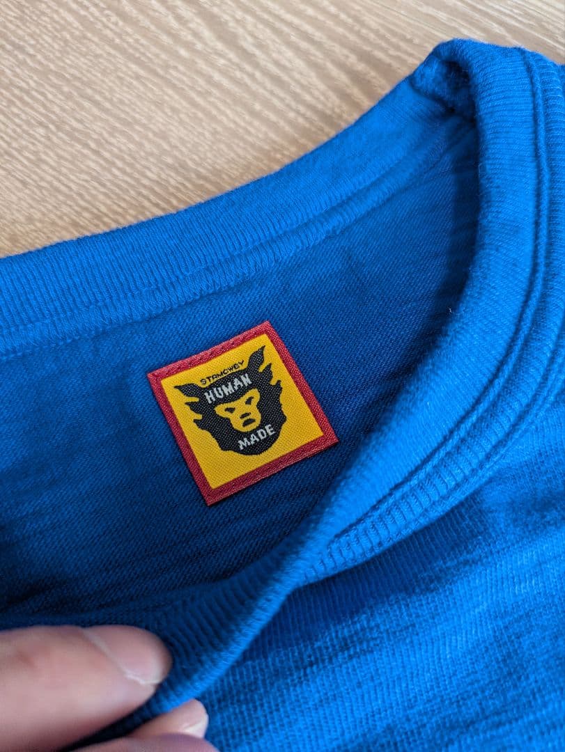 ヒューマンメイド　ポケットTシャツ　フラミンゴ　L