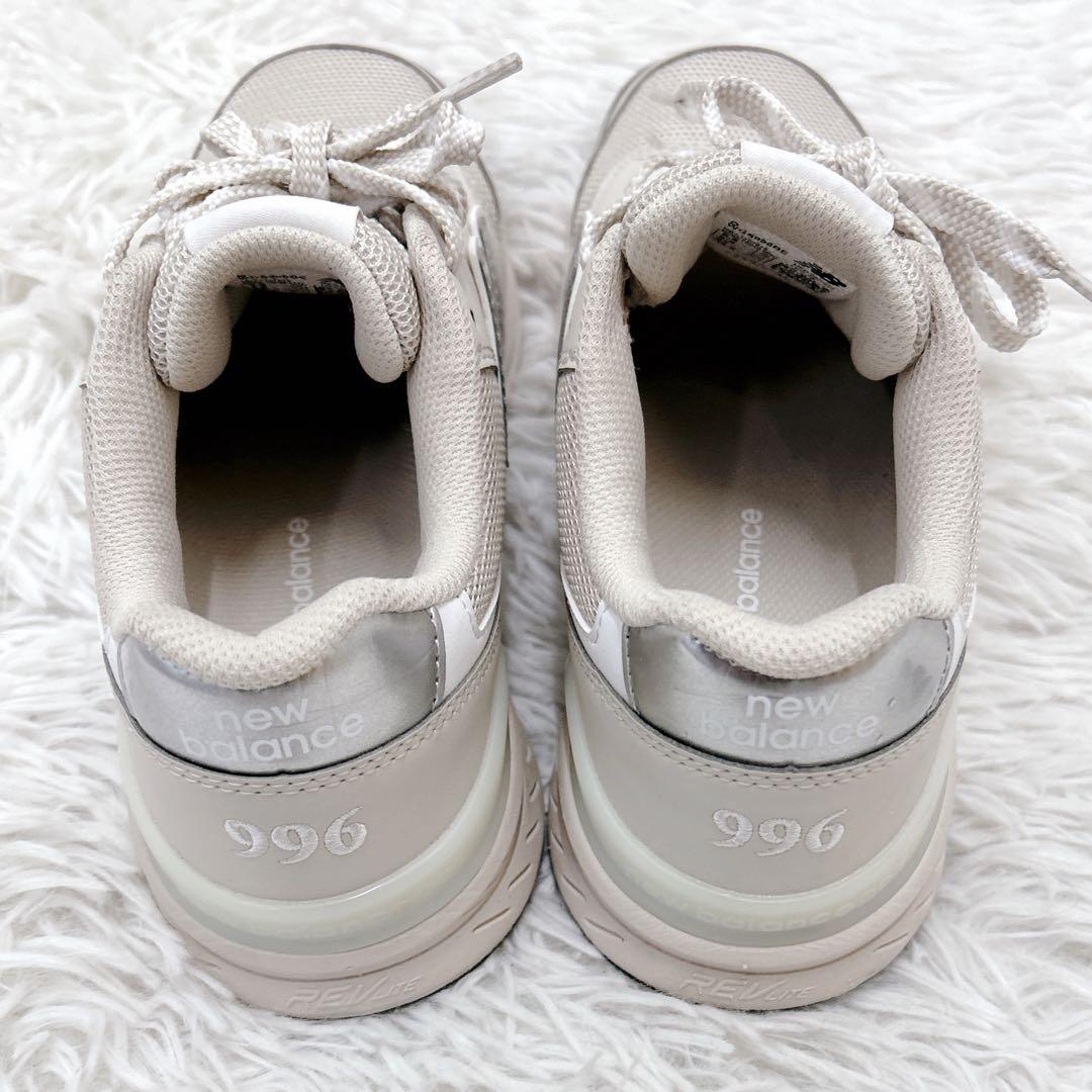 美品 ニューバランス ゴルフシューズ 23.5㎝ 996 WGS996BE