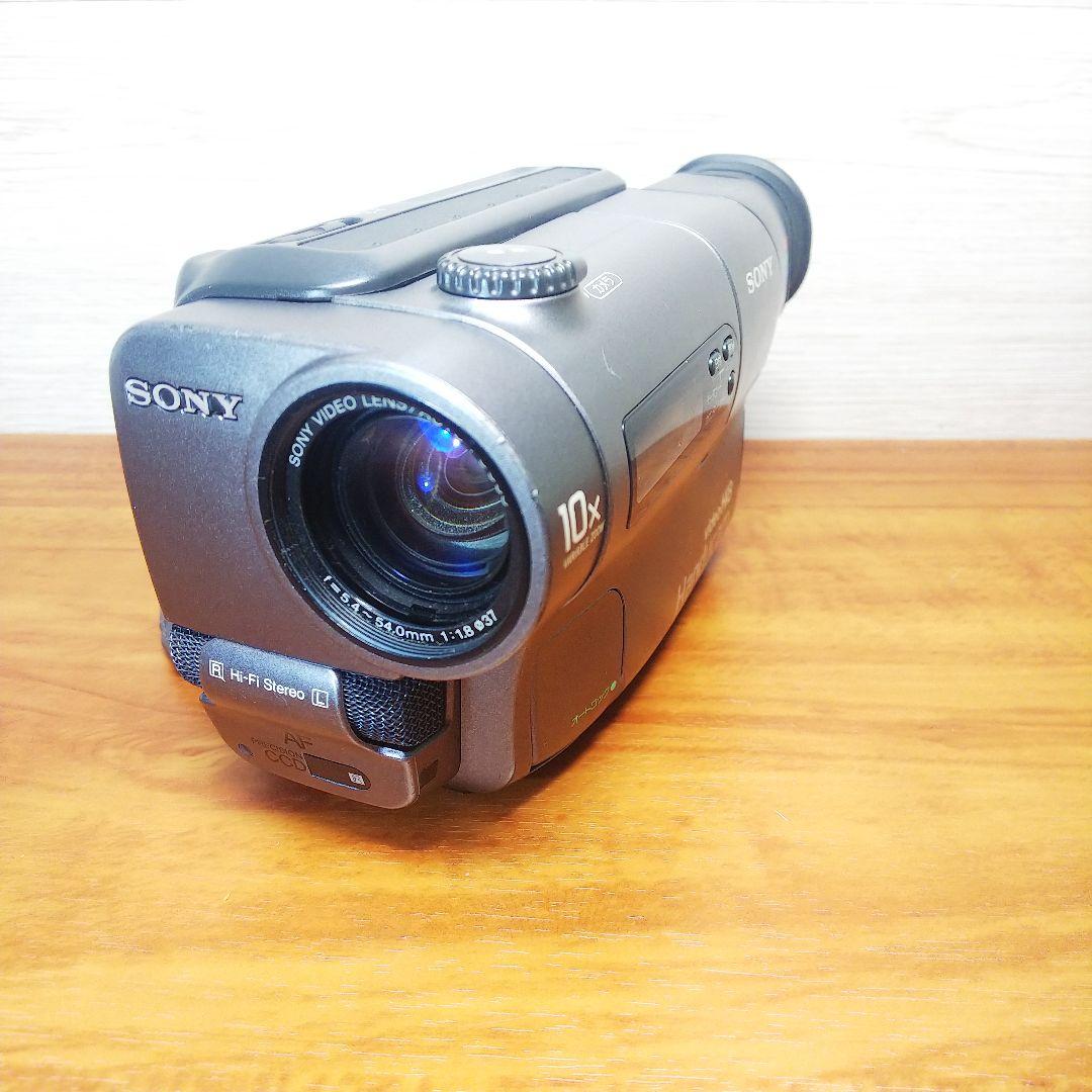SONY Handycam video Hi8 CCD-TR3 再生可能