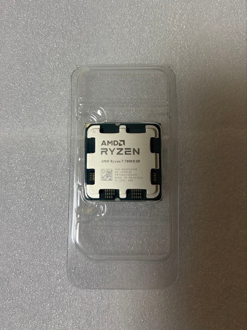 さ*な様 ryzen7 7800x3d バルク品