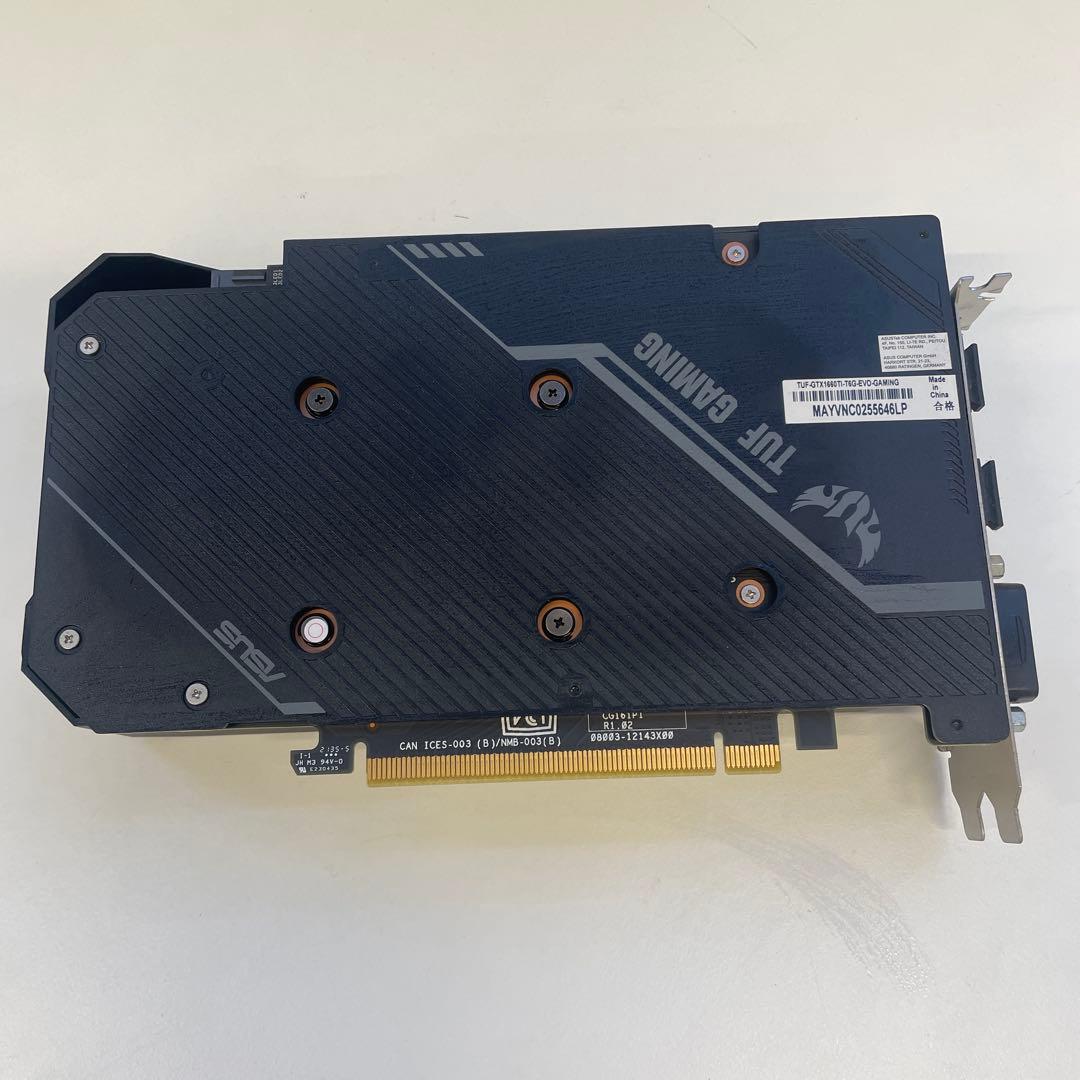 グラフィックボード・グラボ・ビデオカード ASUS TUF GAMING GTX 1660 Ti 6GB