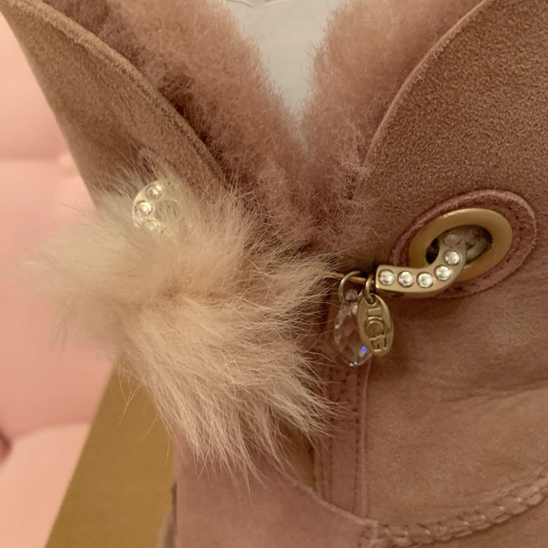 UGG アグ ムートンブーツ　IRINA イリナ ダスク サイズ6 ピンク