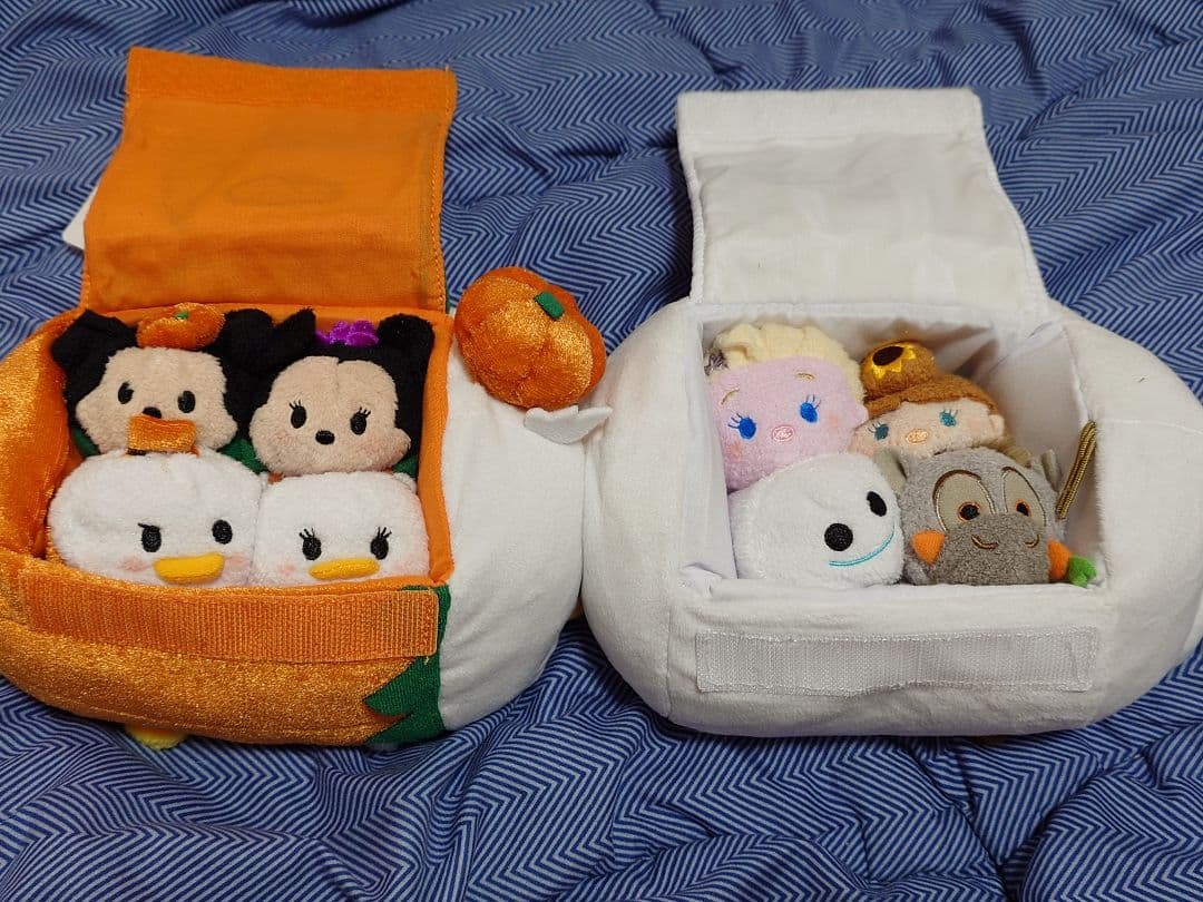 ディズニー　ツムツム　ツムツムバッグ＆ツムツムハウス　3点セット