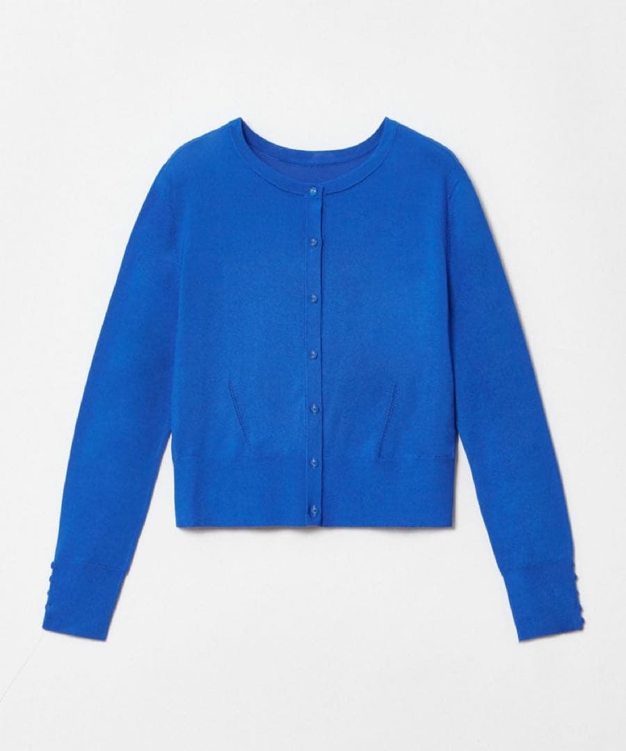 【美品】LOULOU WILLOUGHBY バックフリリー2WAYカーディガン