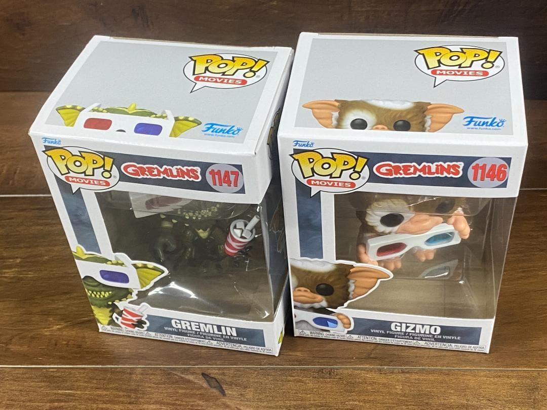 グレムリン　ギズモ　ストライプ　2体セット　フィギュア　FUNKO　POP