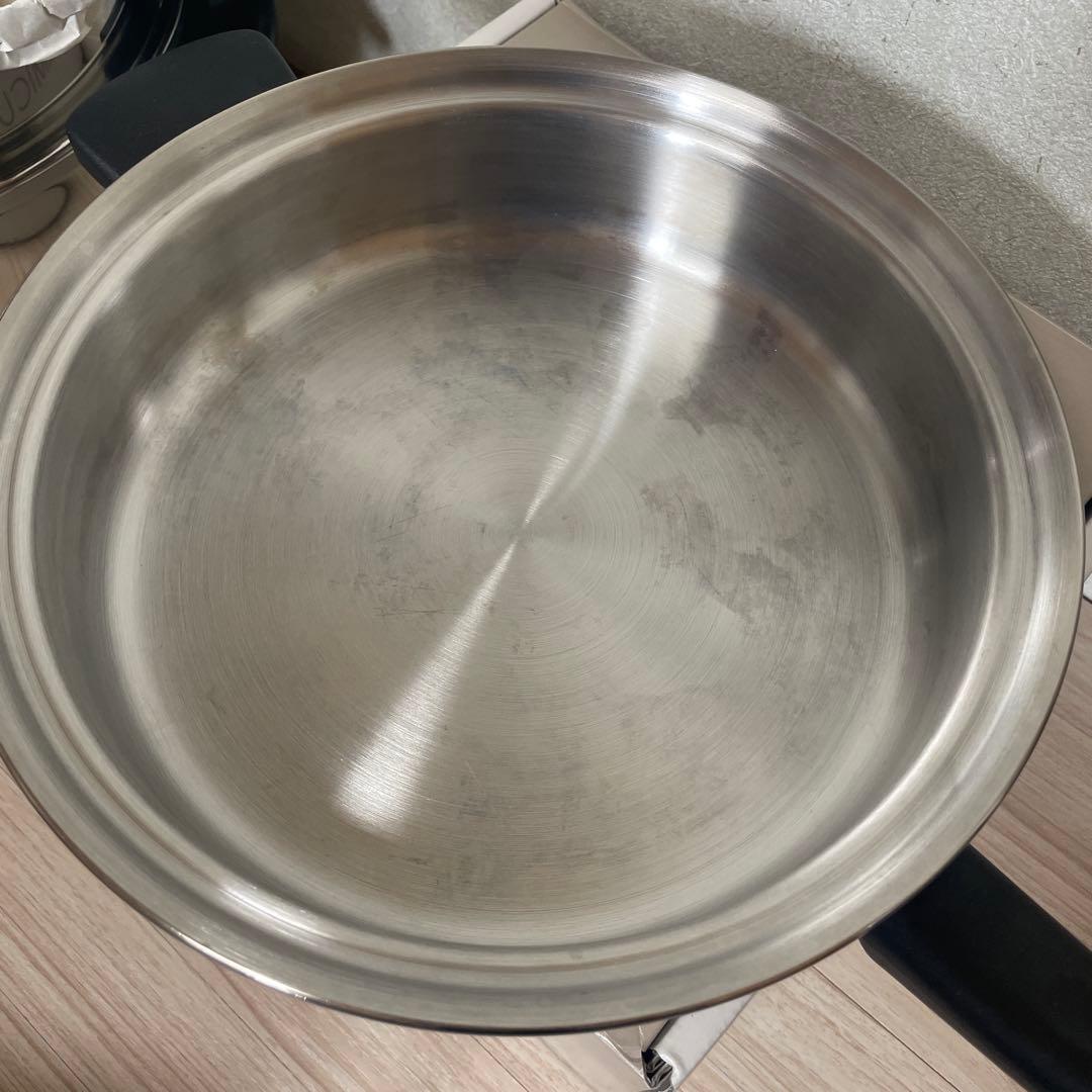 Amway アムウェイ　クイーン・クックウェアエ　大フライパン　無水鍋