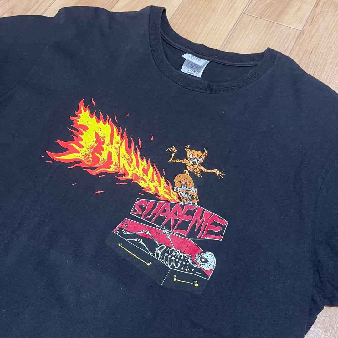 SUPREME シュプリーム Tシャツ THRASHER neckface