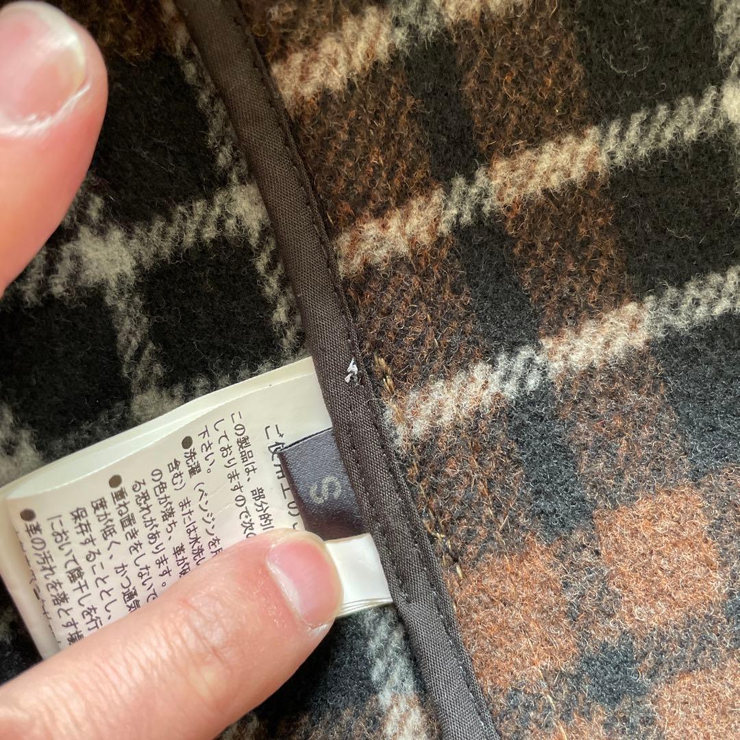 Gloverall グローバーオール　キャメル（タン） ダッフルコート　Ｓ